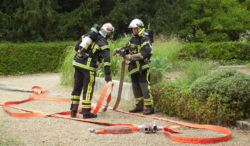 La caserne des pompiers volontaires