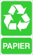 Sigle recyclage papier