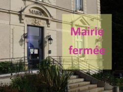 Mairie fermée