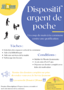 Argent de poche été 2023
