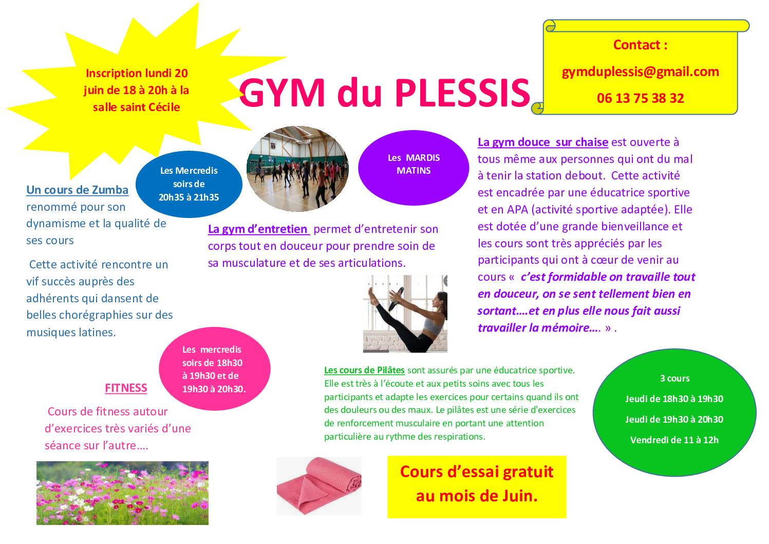 GYM DU PLESSIS 2022 23