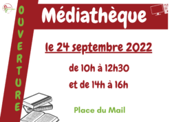 Médiathèque Ouverture