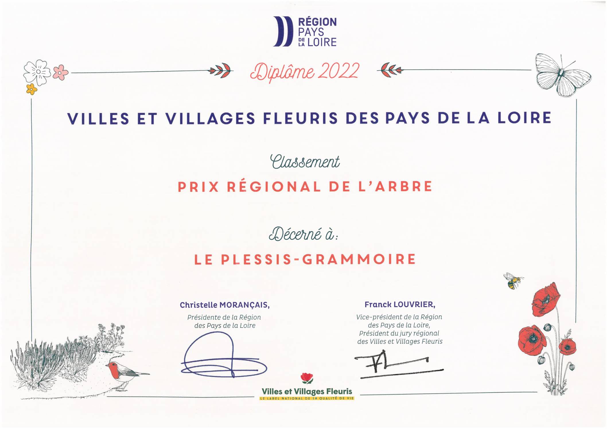 2022 Prix régional de l’arbre